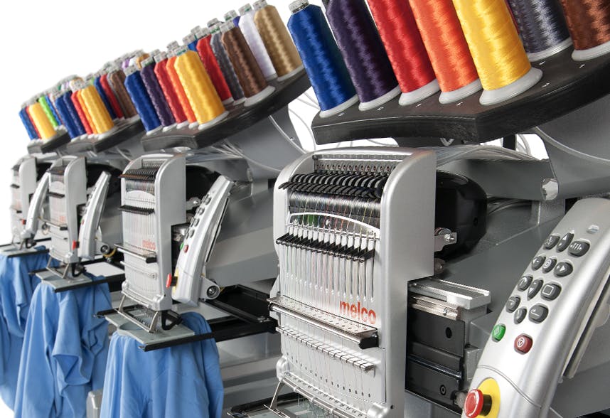 Melco Embroidery Machines South Africa Melco EMT16X embroidery machine